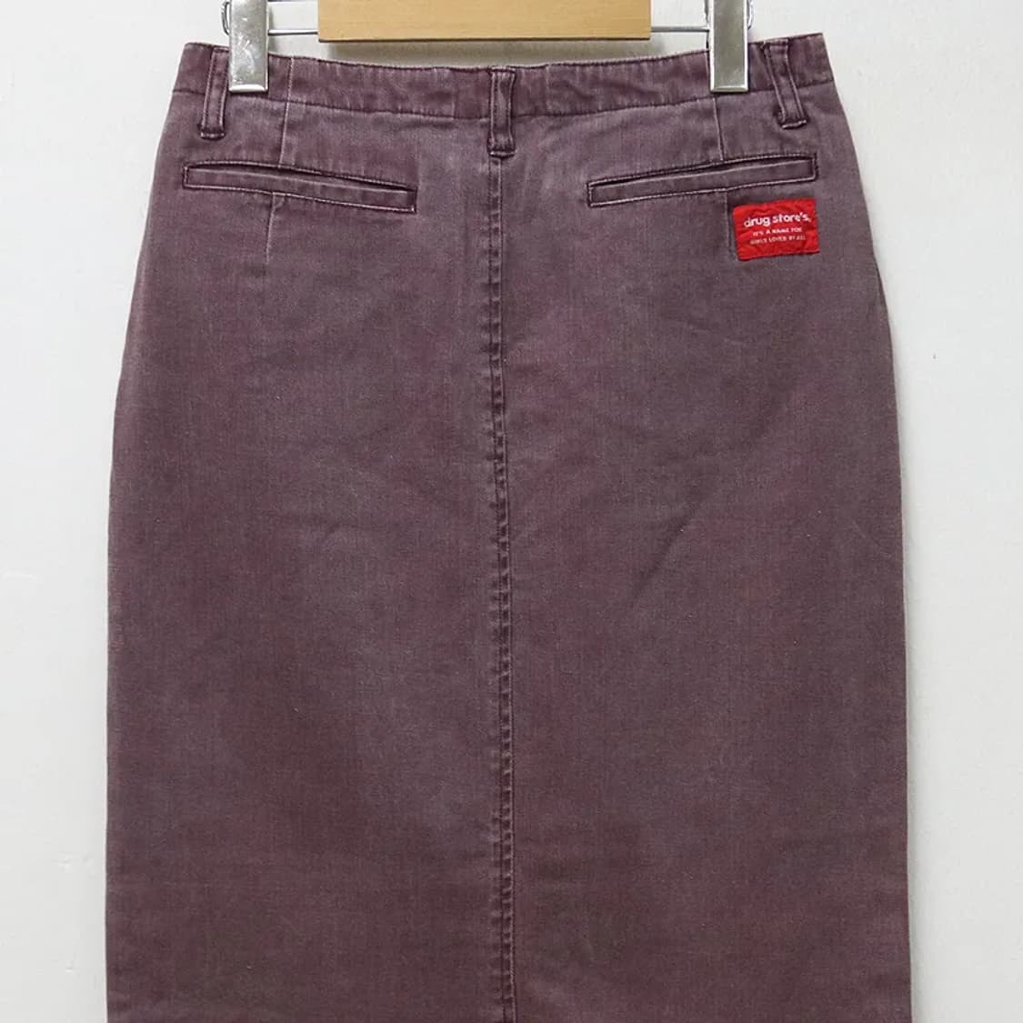 DRUG STORE'S 데님 머메이드 롱 스커트 62444 상품이미지5