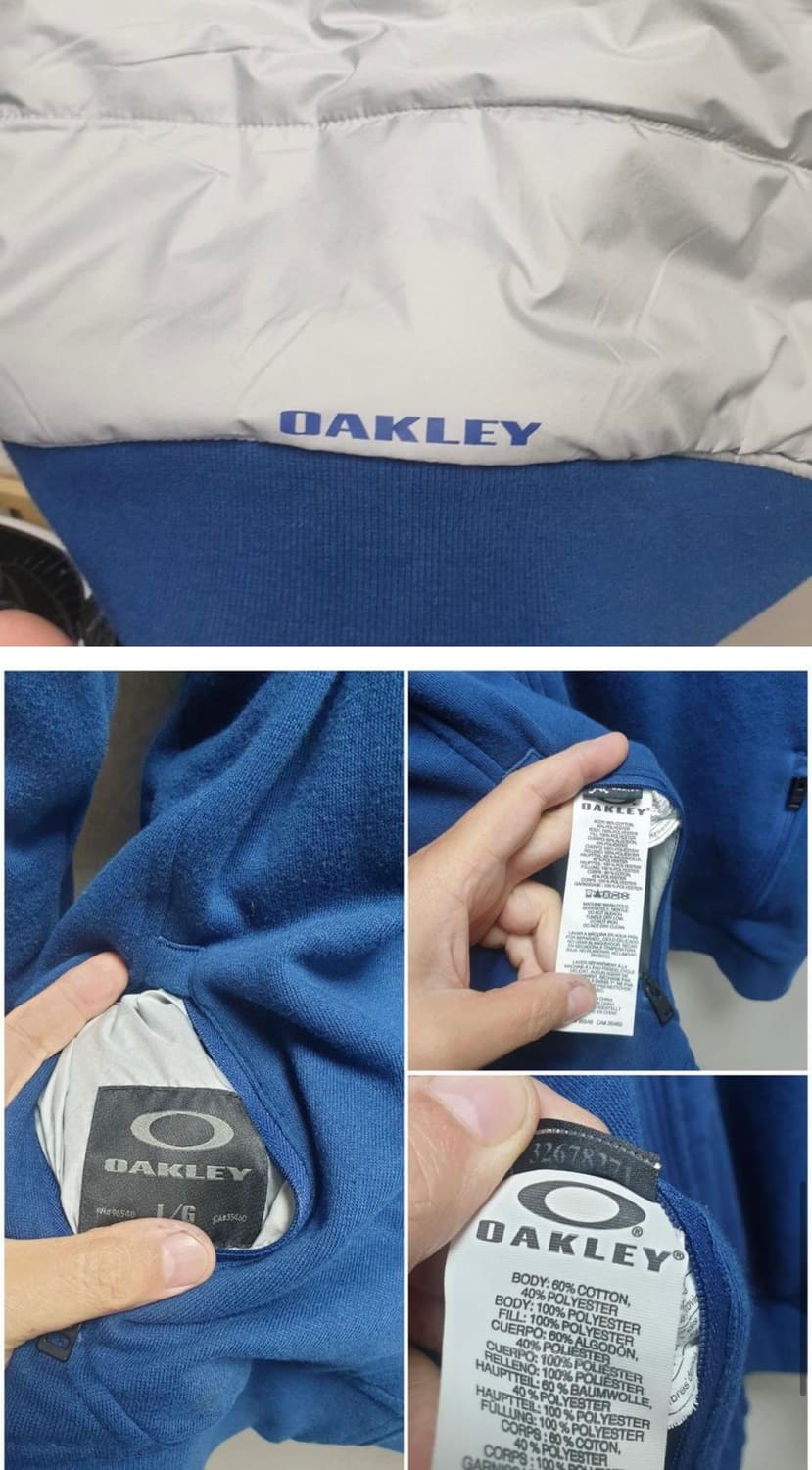 [L/100] 오클리 리버시블 패딩 후디 상품이미지5