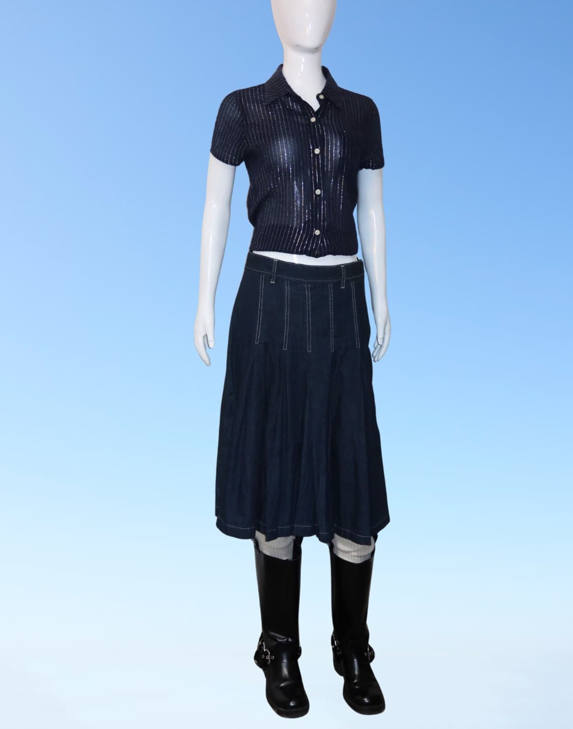 Silver Trace Blouse 상품이미지2