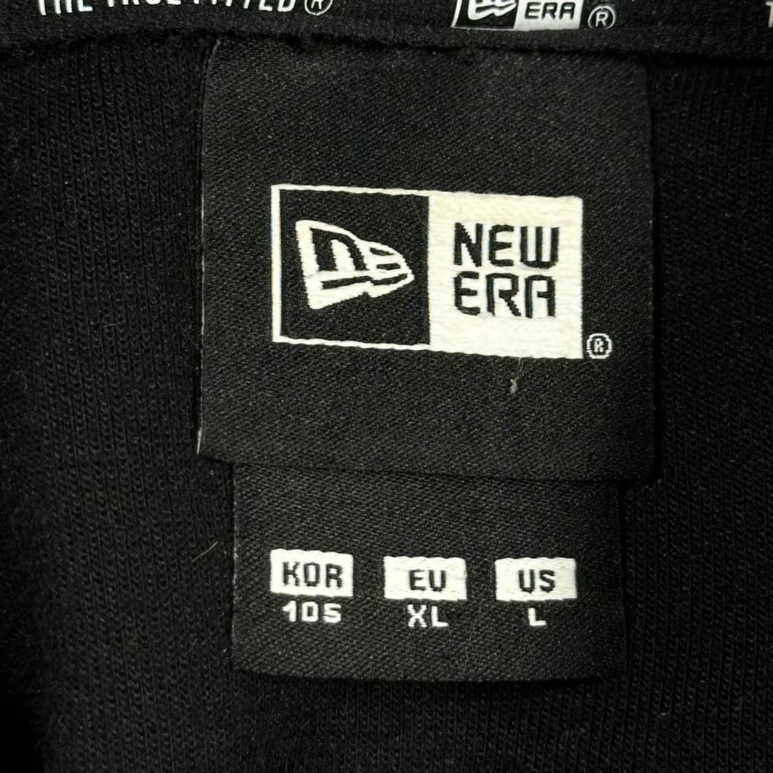 뉴에라 x 디네댓 뉴욕 양키스 박시핏 후드티 블랙 XL 상품이미지5