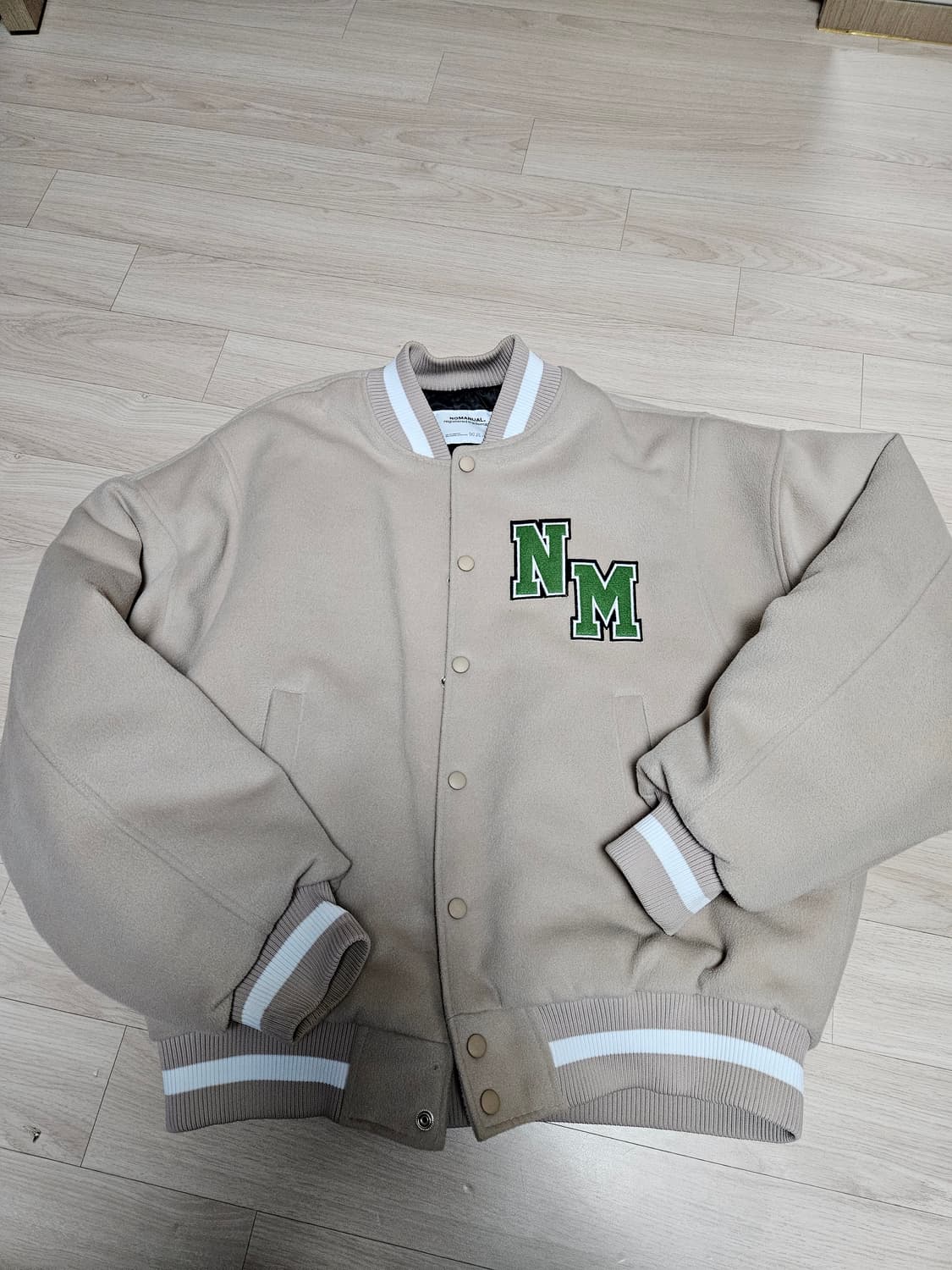 노메뉴얼 바시티 자켓 상품이미지1