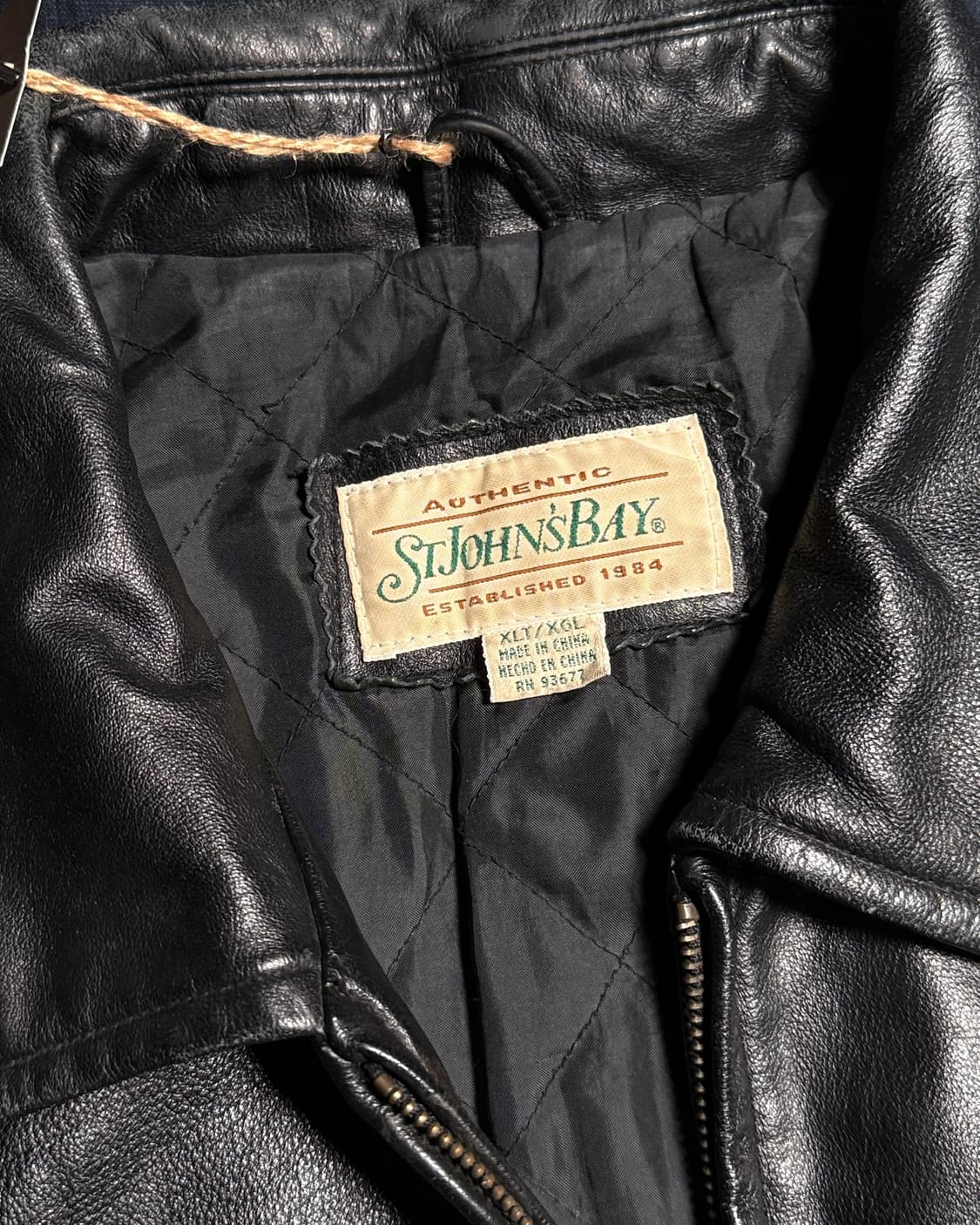 90-00‘s 세인트 존스 베이 카우하이드 카코트 XL 상품이미지4