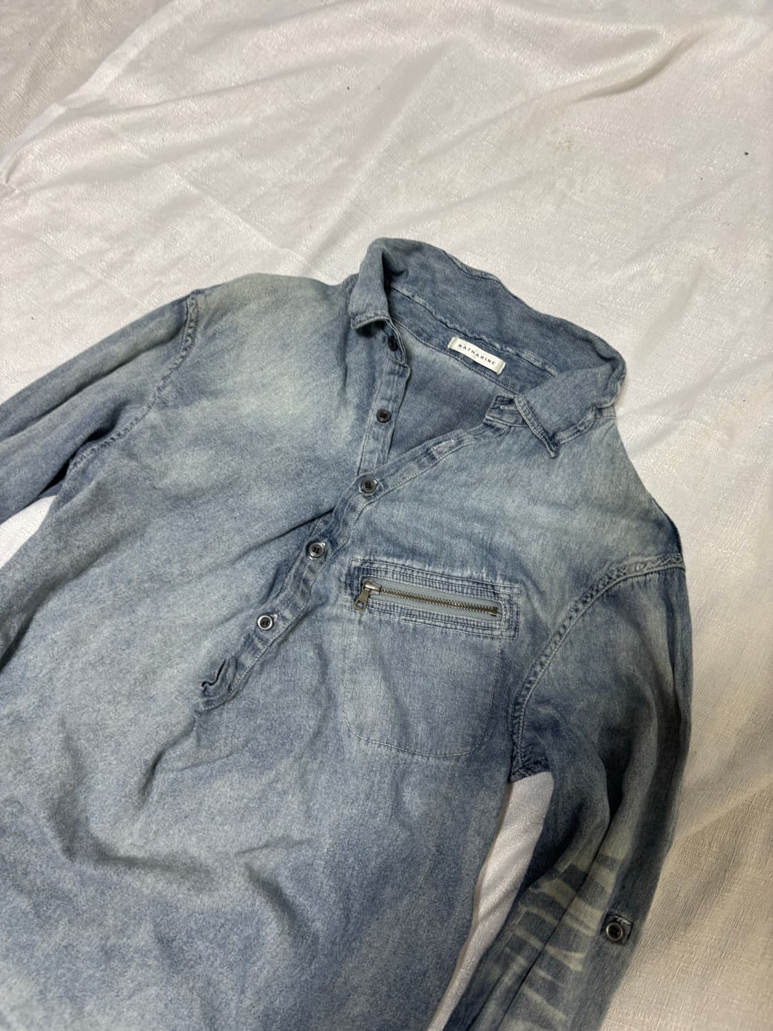 “Katharine hamnett” Sky Blue Washing Sle 상품이미지7