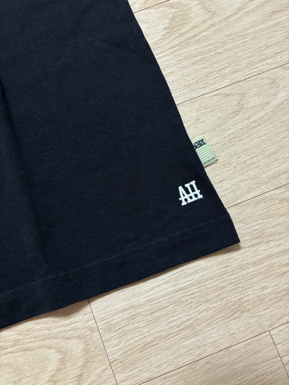 SSZ x AH x BEAMS 로스앤젤레스 어페럴 티셔츠 블랙 XXL 상품이미지3