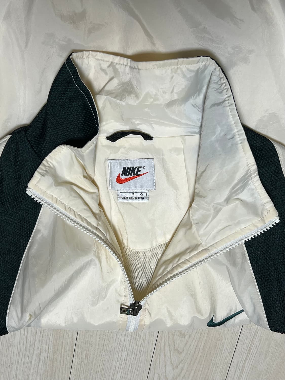 90s 나이키 빅스우시 윈드브레이커 트랙탑 L사이즈 상품이미지8