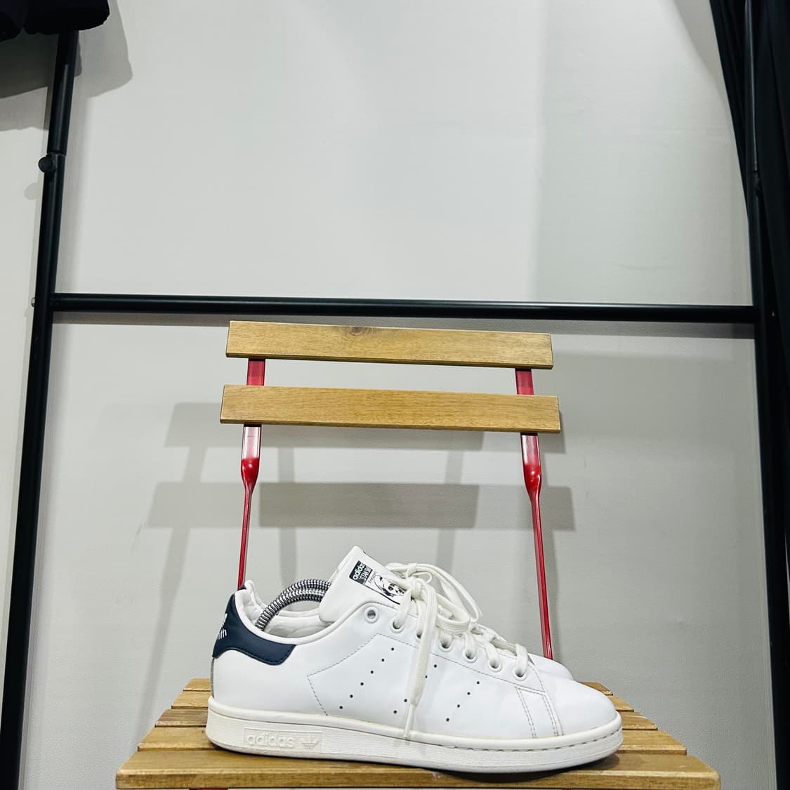 265) 아디다스 운동화 남성 남자 신발 스탠스미스 화이트 블랙 상품이미지1