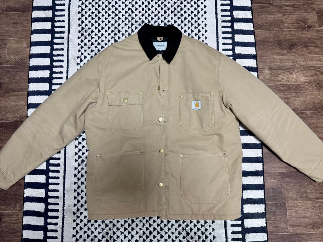 칼하트wip og 초어 코트 더스티 해밀턴 브라운 - 윈터 L사이즈 상품이미지2