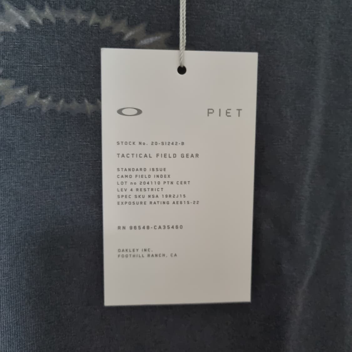 오클리 x 피에트 메탈 2.0 티셔츠 상품이미지7