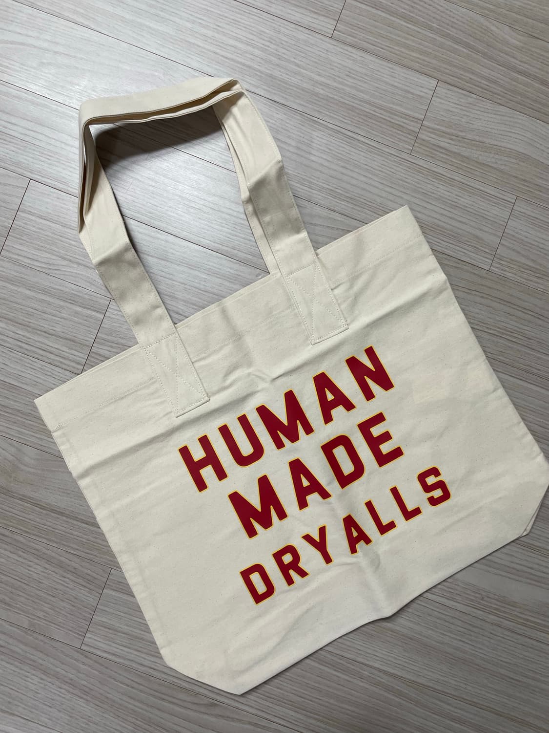 [새상품] 휴먼메이드 캔버스 토트백 오트밀 상품이미지1