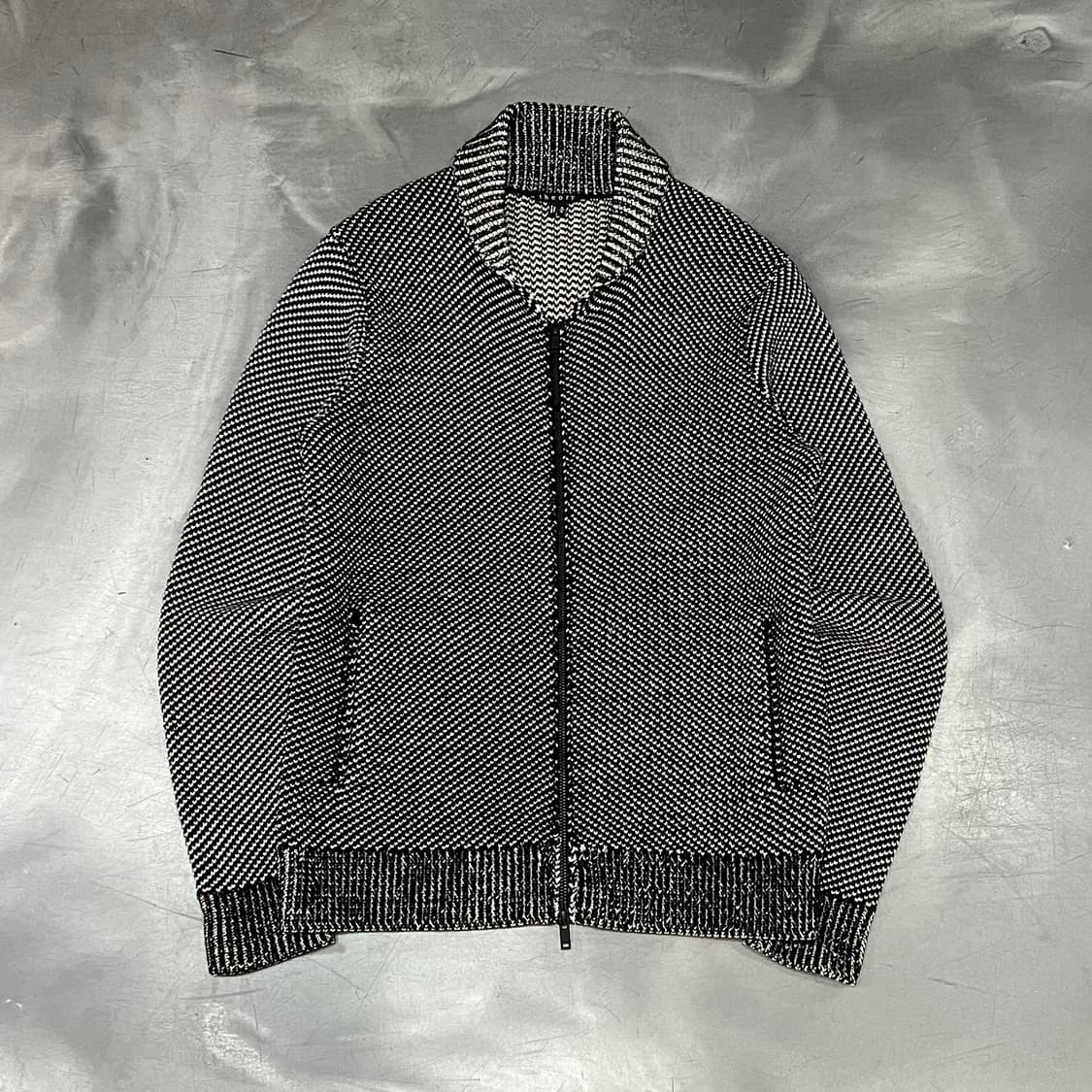  띠어리 숄카라 집업 니트 y15849 상품이미지1