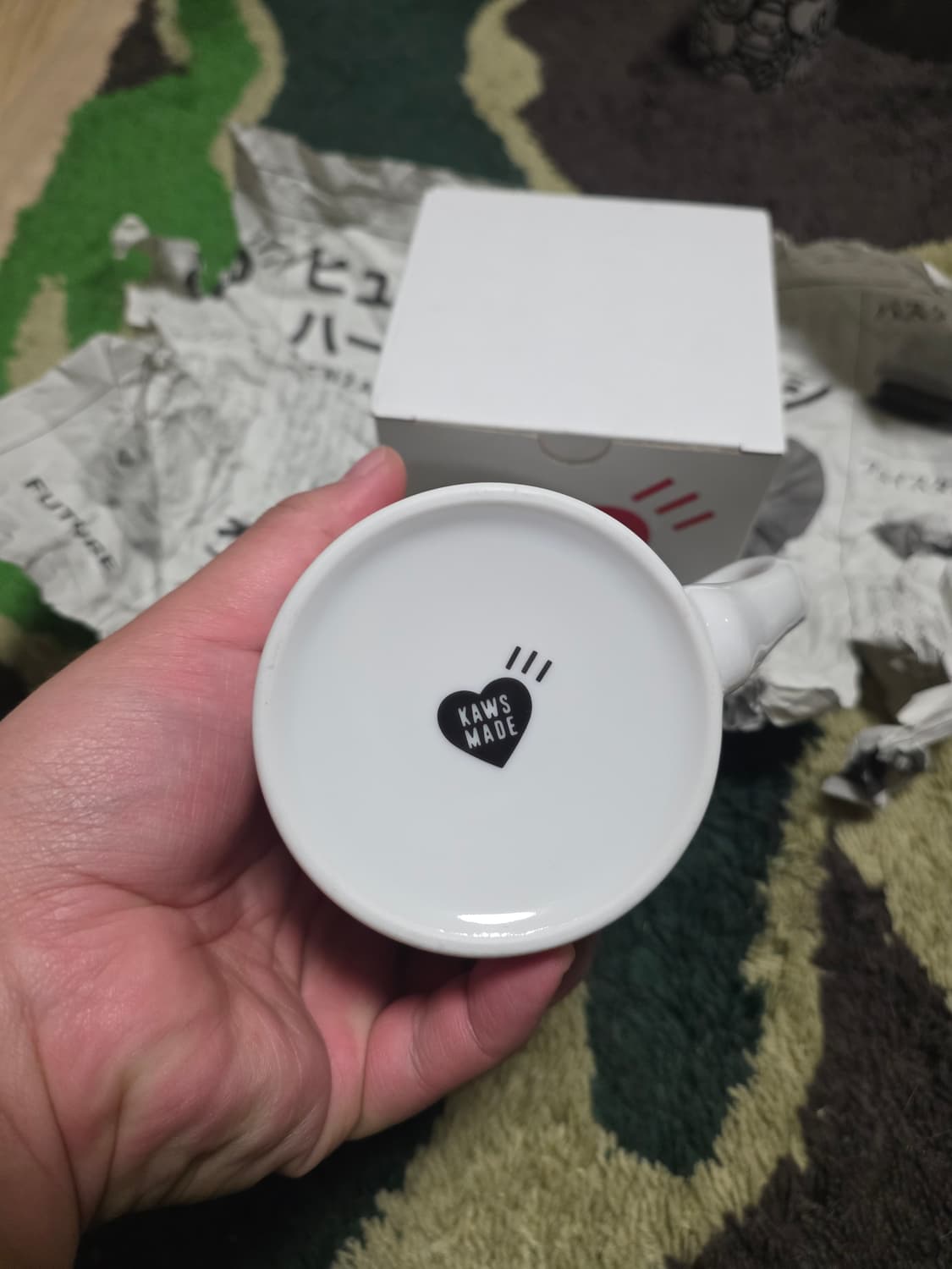 [OS] 휴먼메이드 X 카우스 커피 머그컵 타이거 버전 상품이미지7