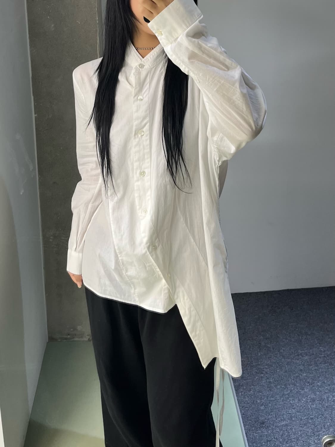 앤 드뮐미스터 언발란스 레이어드 셔츠 상품이미지1