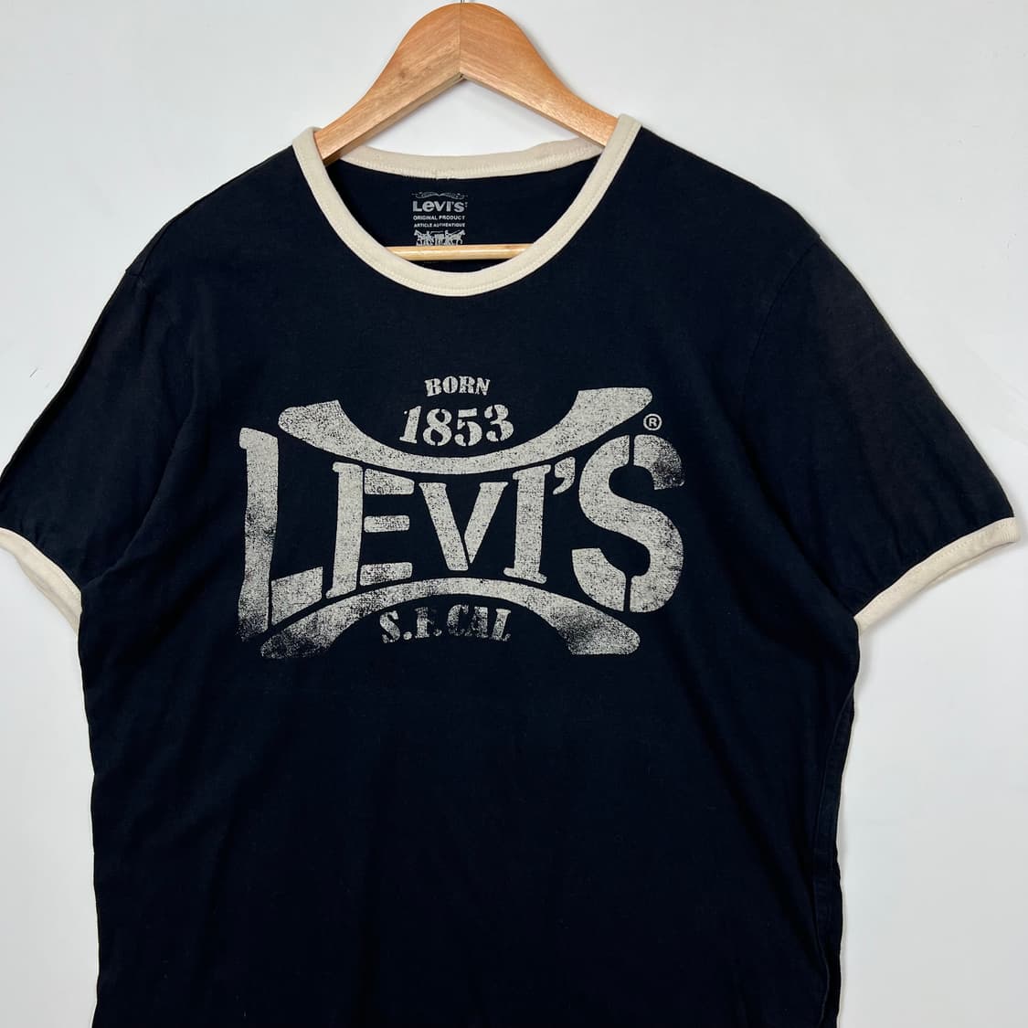 2000s Levis 리바이스 반팔 링거티 상품이미지2