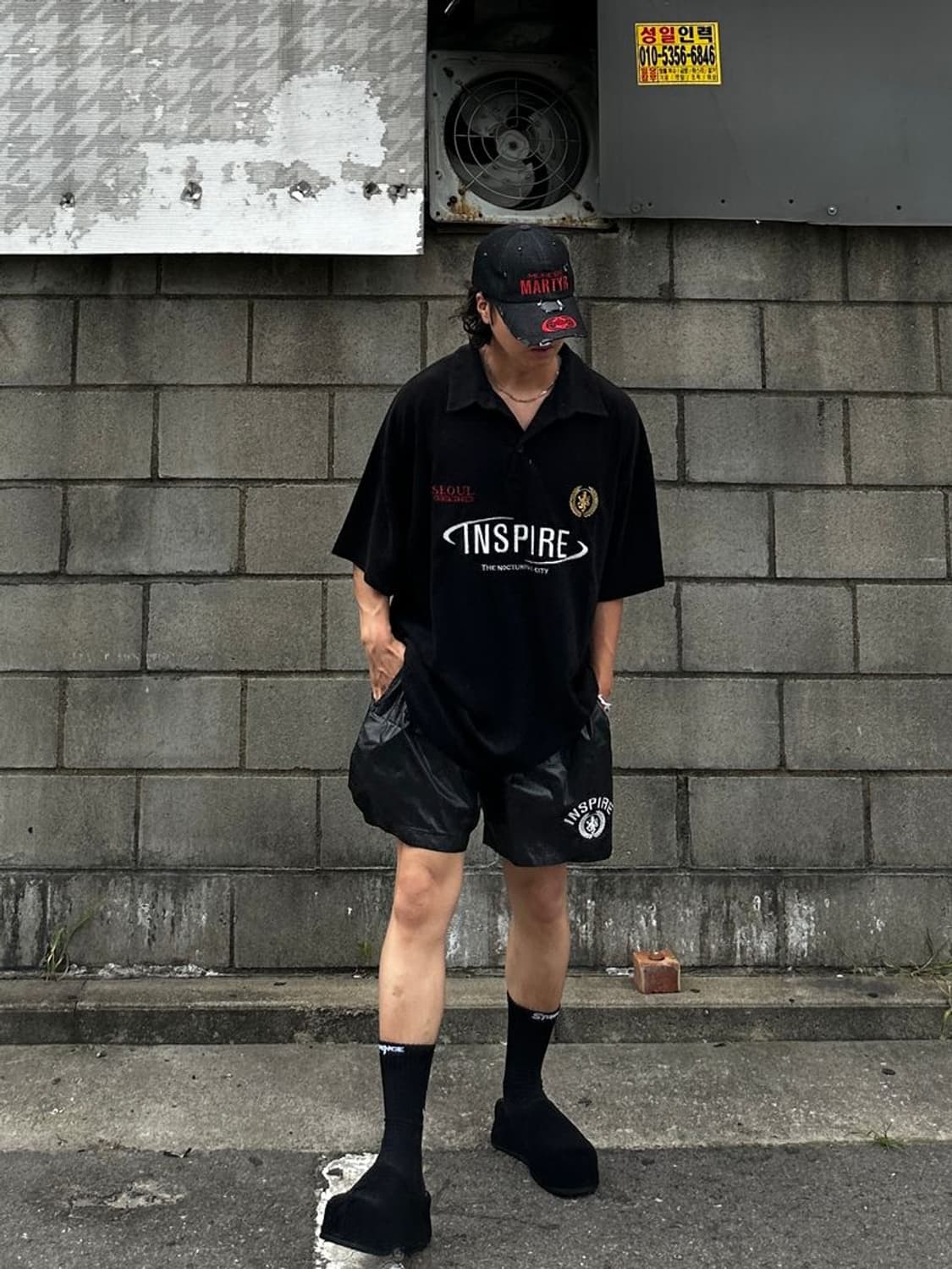 디앤에스알 인스파이어 테리 폴로 티셔츠 상품이미지1