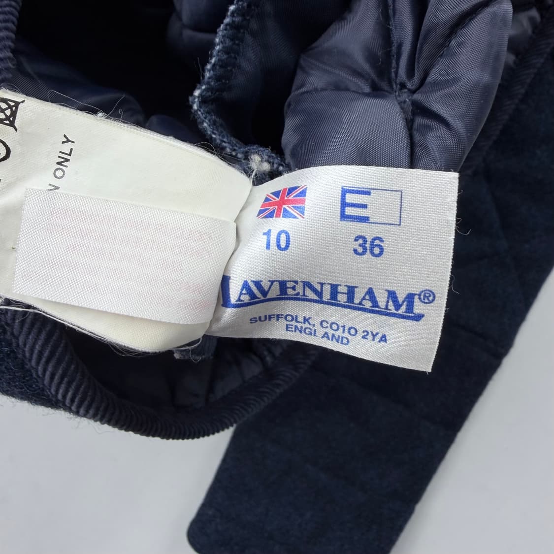 라벤햄 퀼팅 울 자켓 상품이미지6