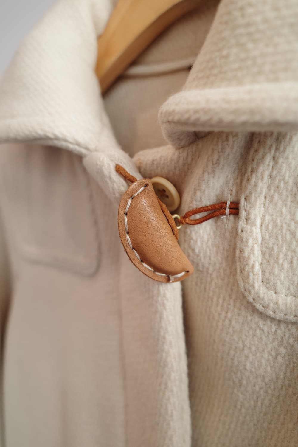 Japan brand 울 하프 코트  상품이미지4