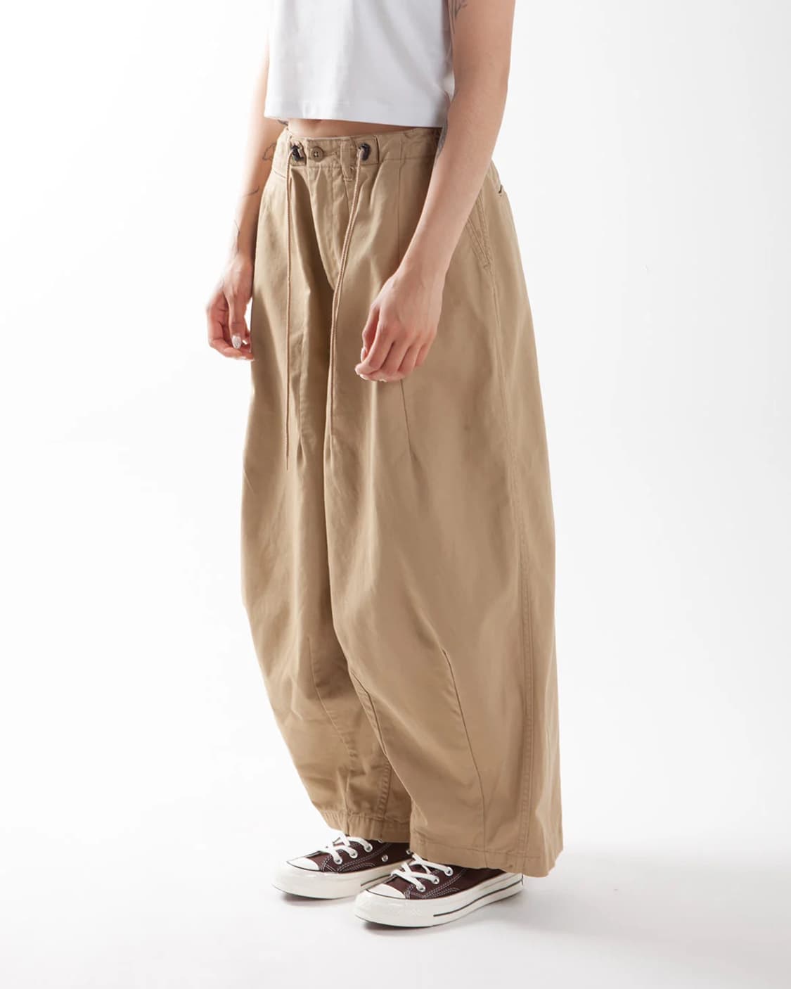 Needles HD 밀리터리 팬츠 카키 상품이미지1