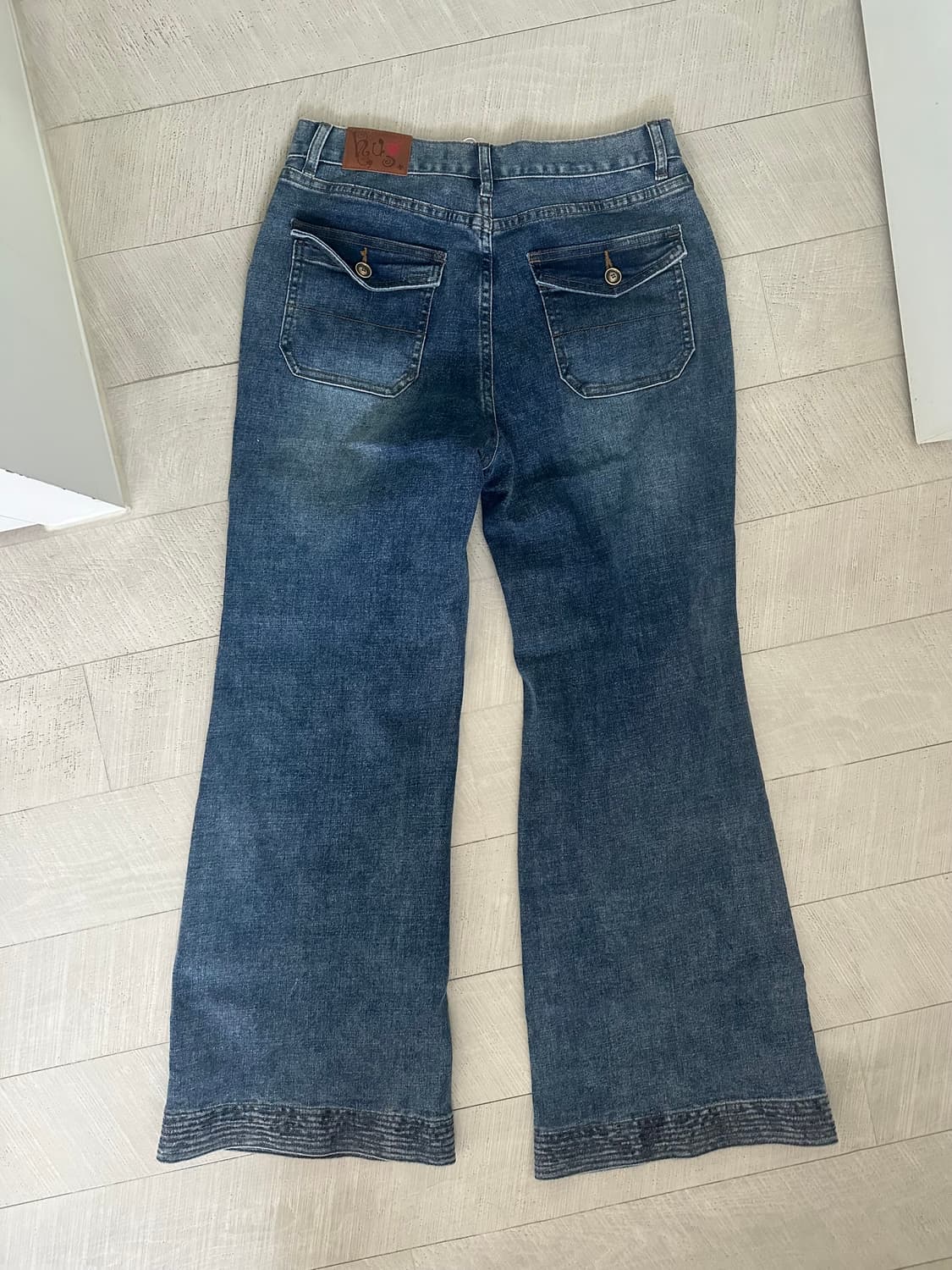 허그유어스킨 세미부츠컷 팬츠 상품이미지3