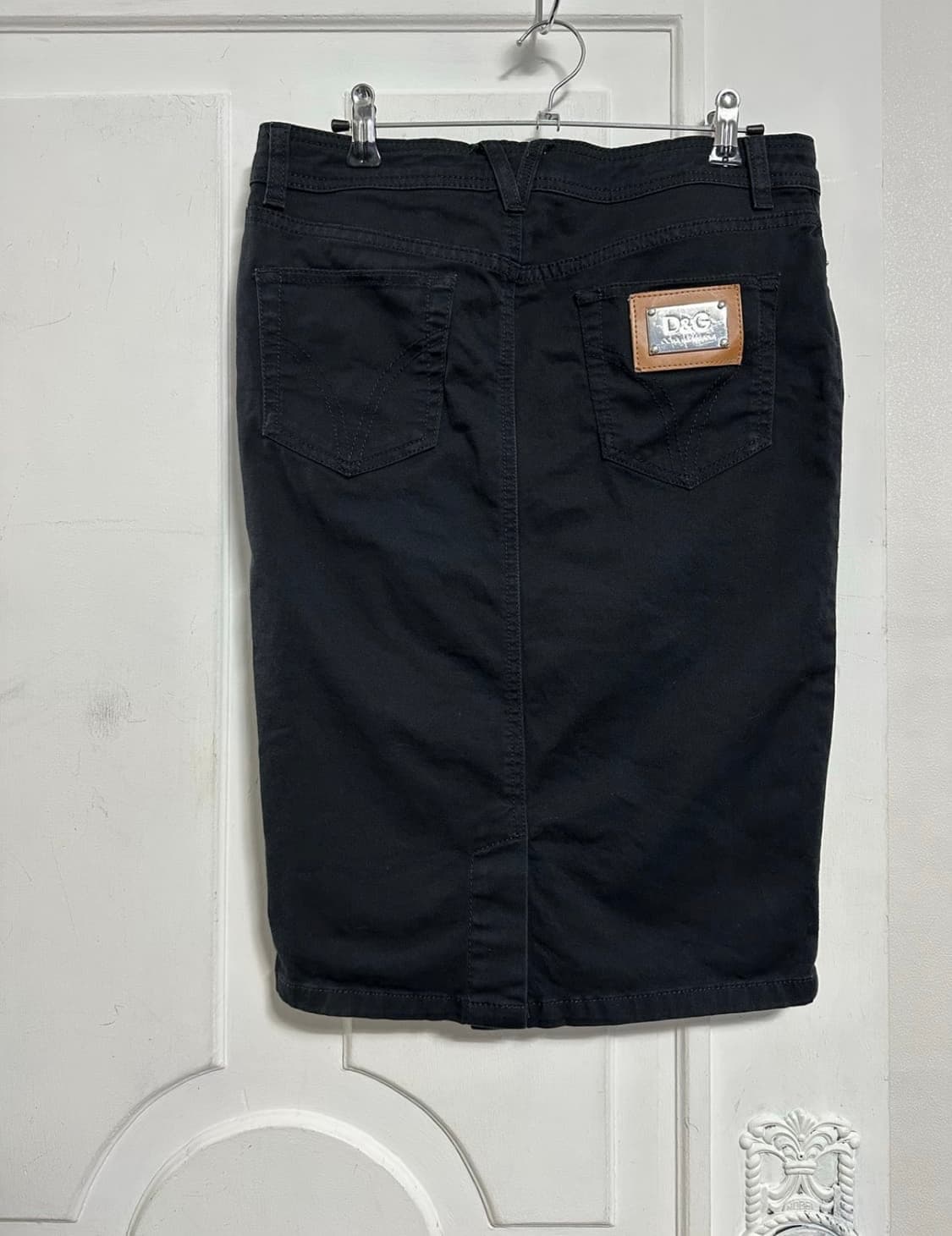 돌체앤가바나 코튼 미디스커트 상품이미지2