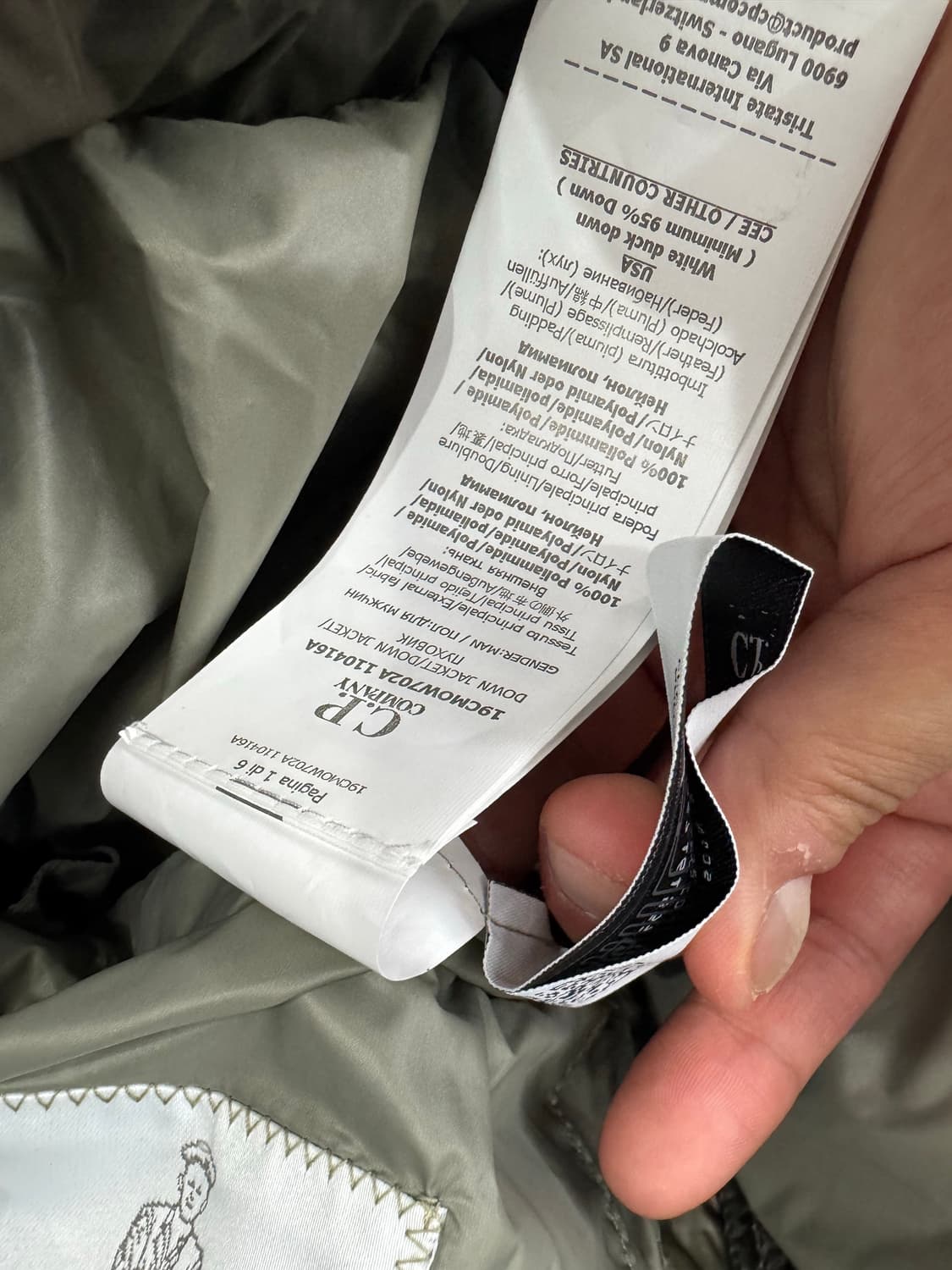 cp컴퍼니 dd쉘 디디쉘 펀가이 그레이 S 상품이미지3