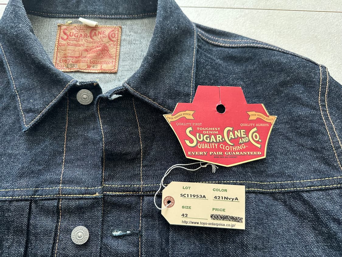 [42] 슈가케인 1953 2세대 데님자켓 상품이미지10