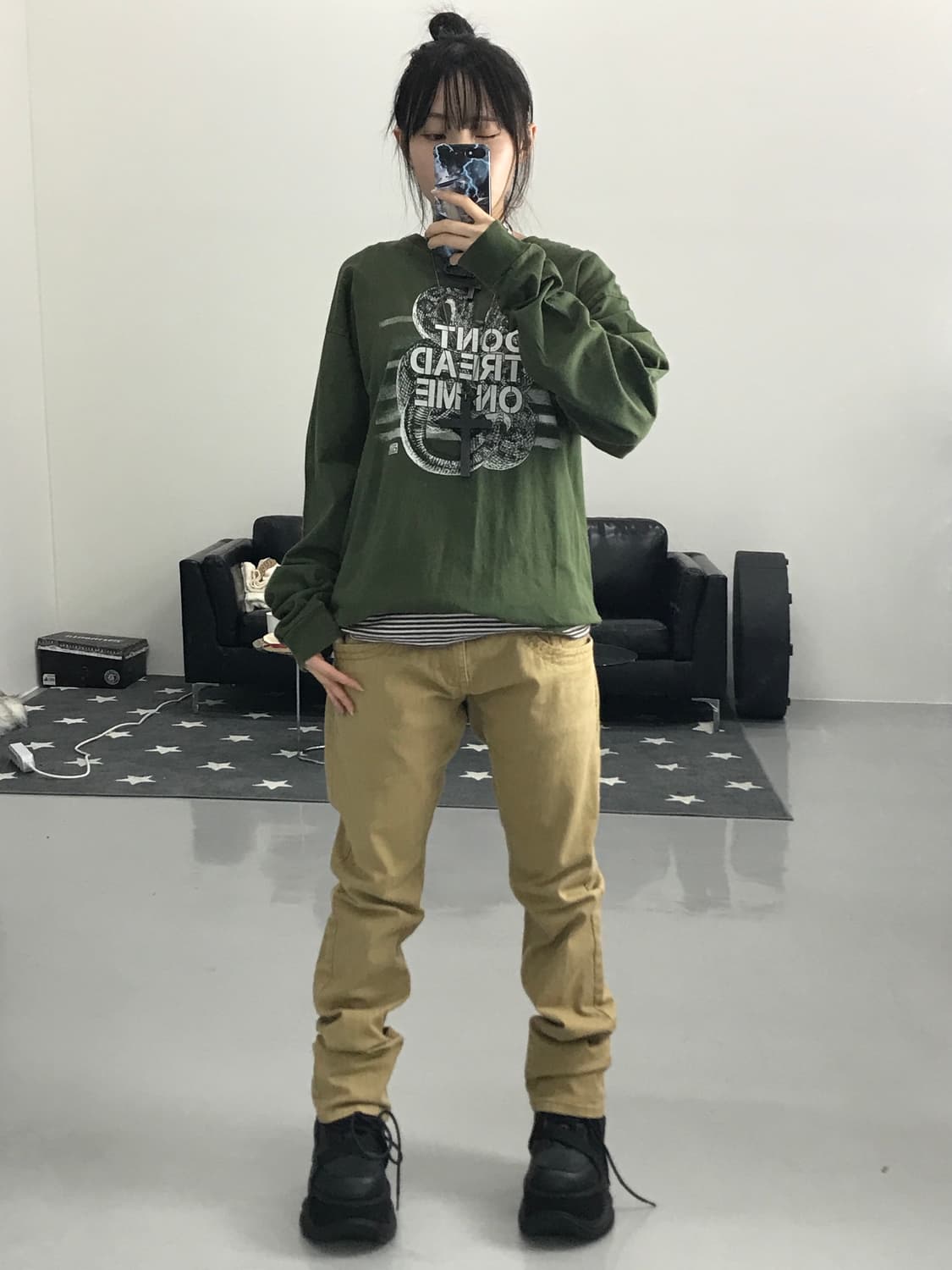 JPN 디테일 베이지 팬츠 상품이미지3