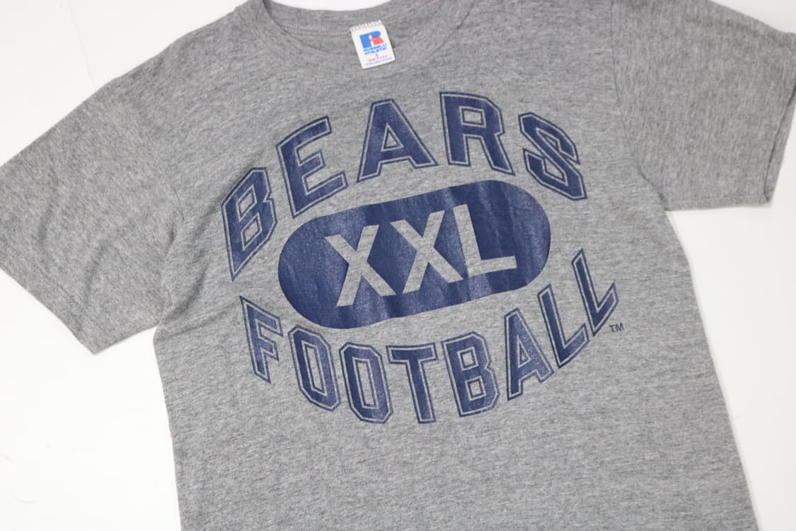 러셀 애슬레틱 빈티지 그레이 풋볼 그래픽 반팔 티셔츠 (S) 상품이미지3