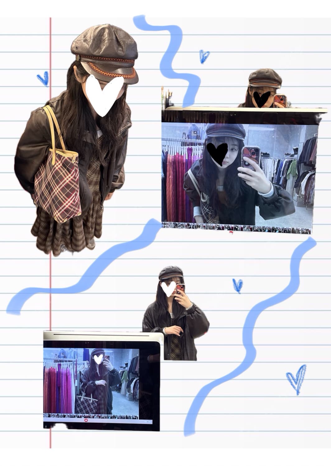 Burberry Blue Label Nova Check Tote Bag 상품이미지4