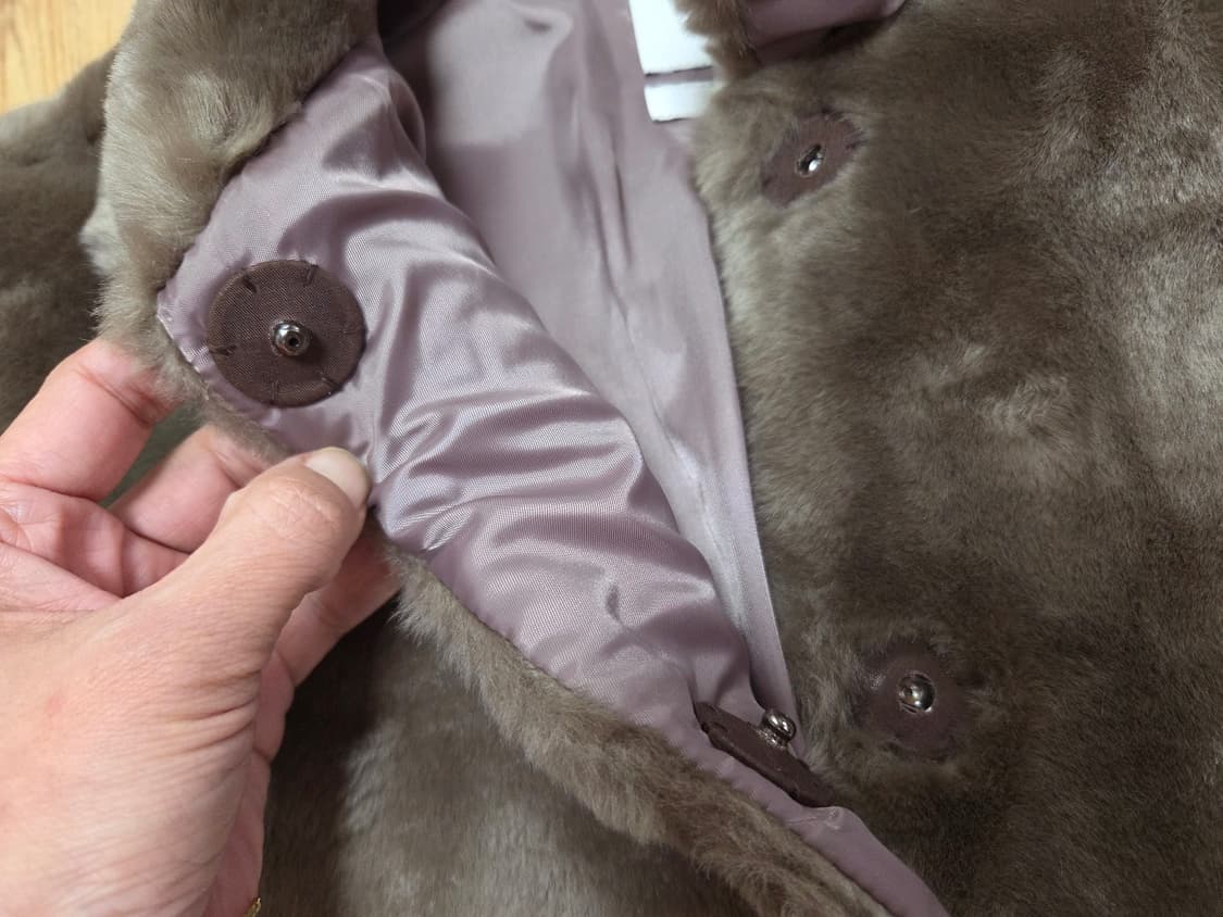 커렌트(CURRENT) 퍼 크롭자켓 프리사이즈 상품이미지6