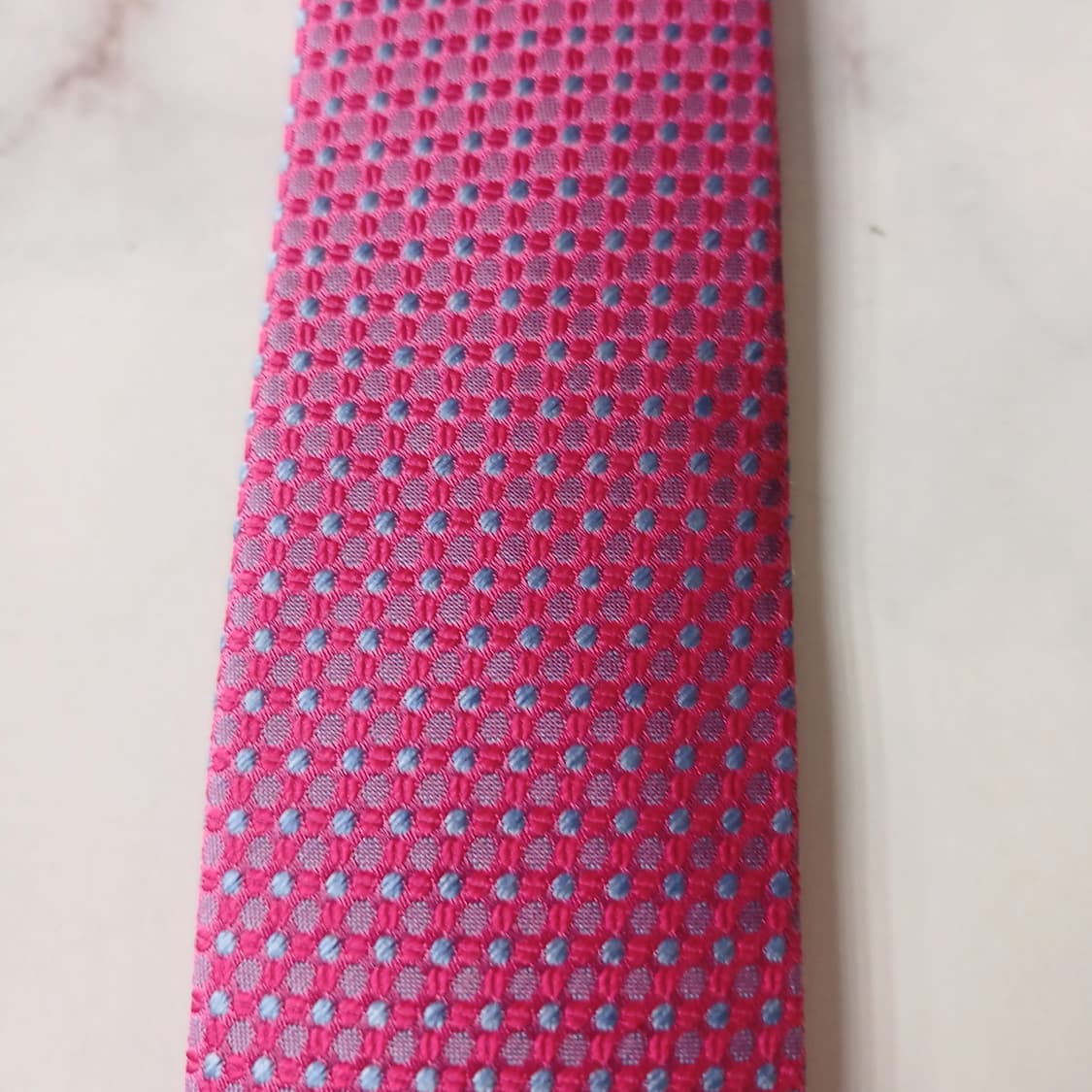 에스.티. 듀퐁 실크 도트 패턴 넥타이 8.1cm A등급 A19809 상품이미지7