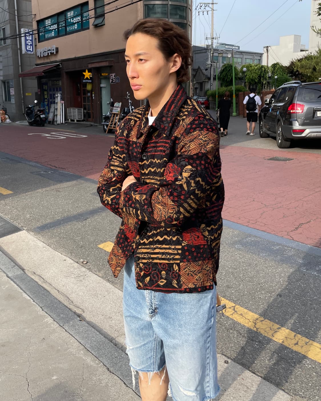 90’s ethnic gobelin jacket 상품이미지7