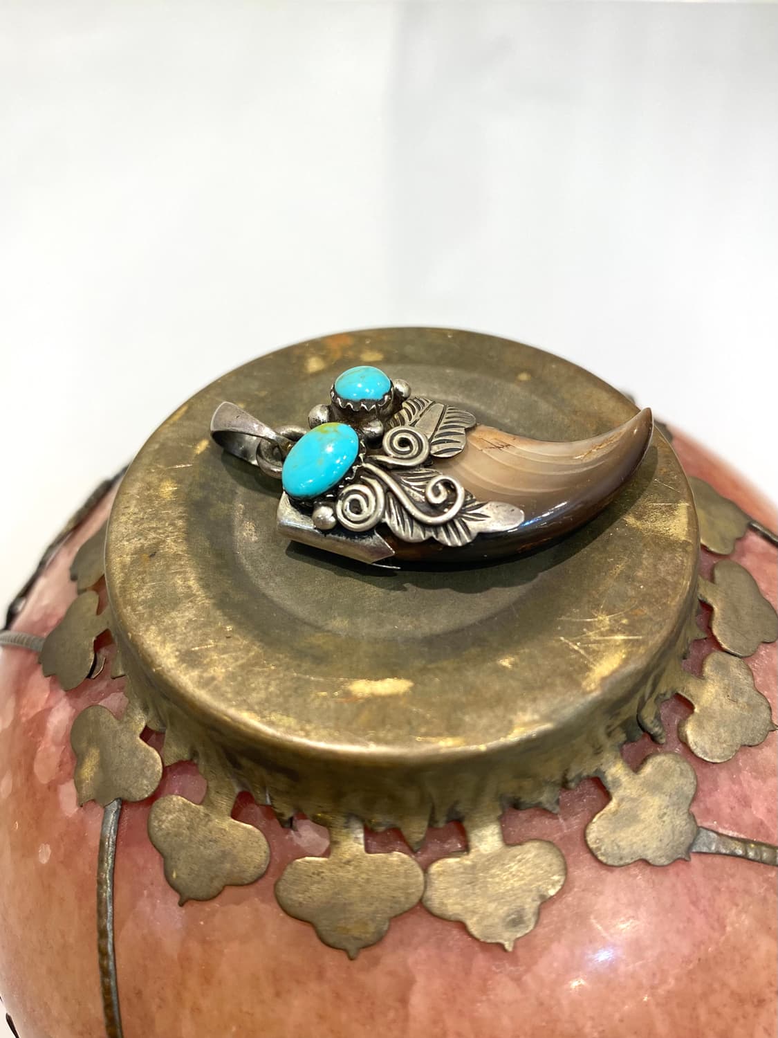 bear claw turquoise 925silver  상품이미지1