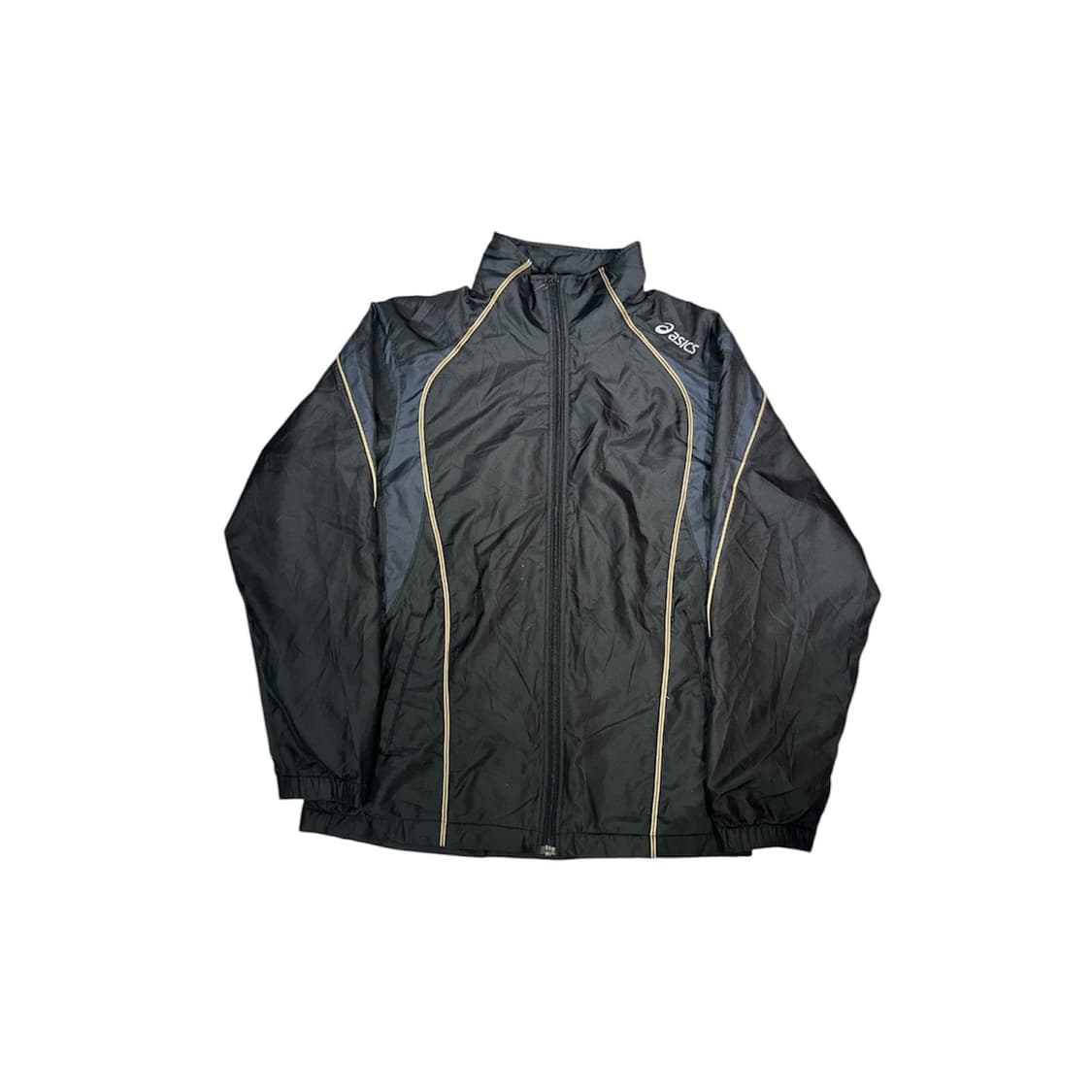아식스 차콜 사이드 라인 바람막이 자켓 S 상품이미지5