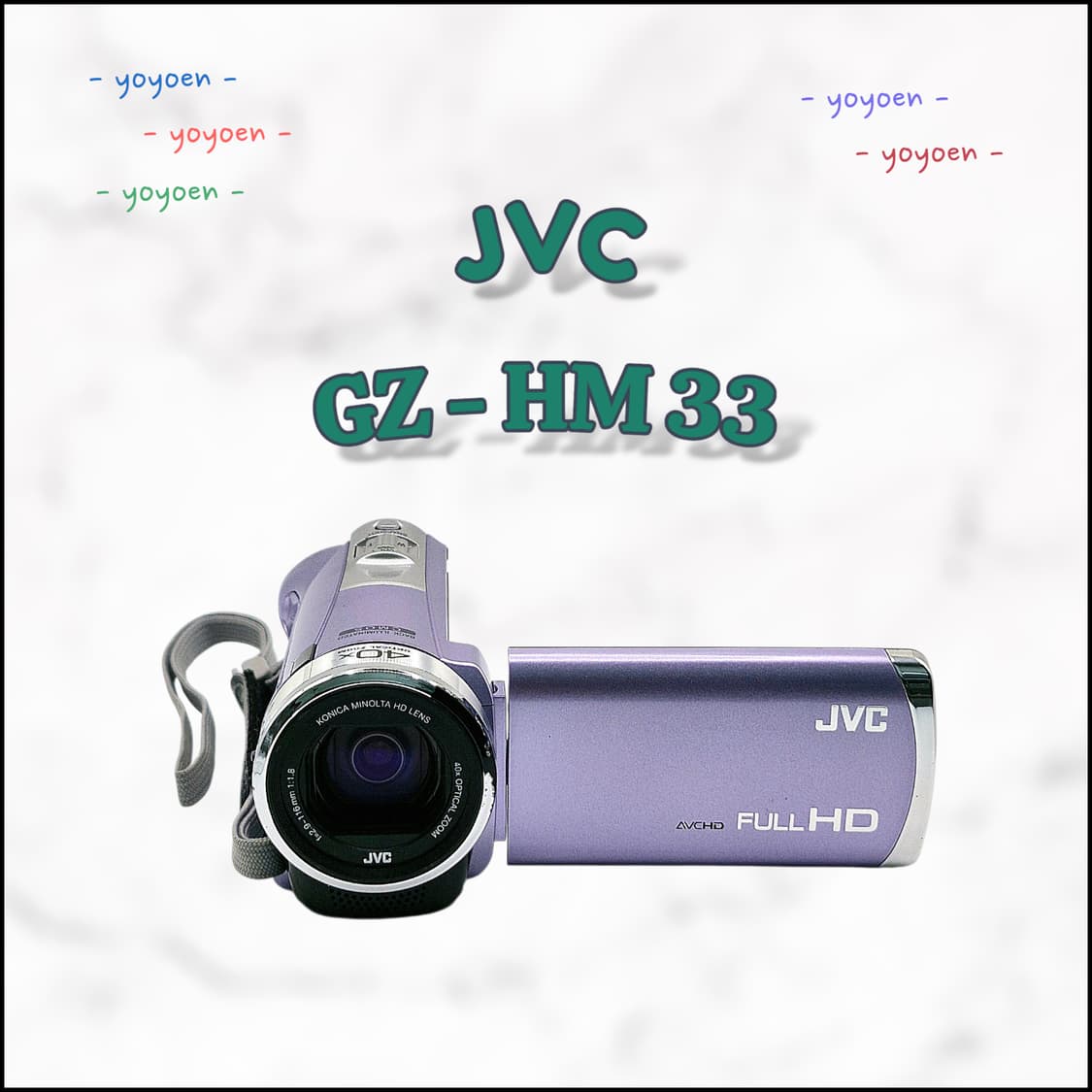 JVC GZ-HM33 빈티지캠코더[ 할인제품] 상품이미지1