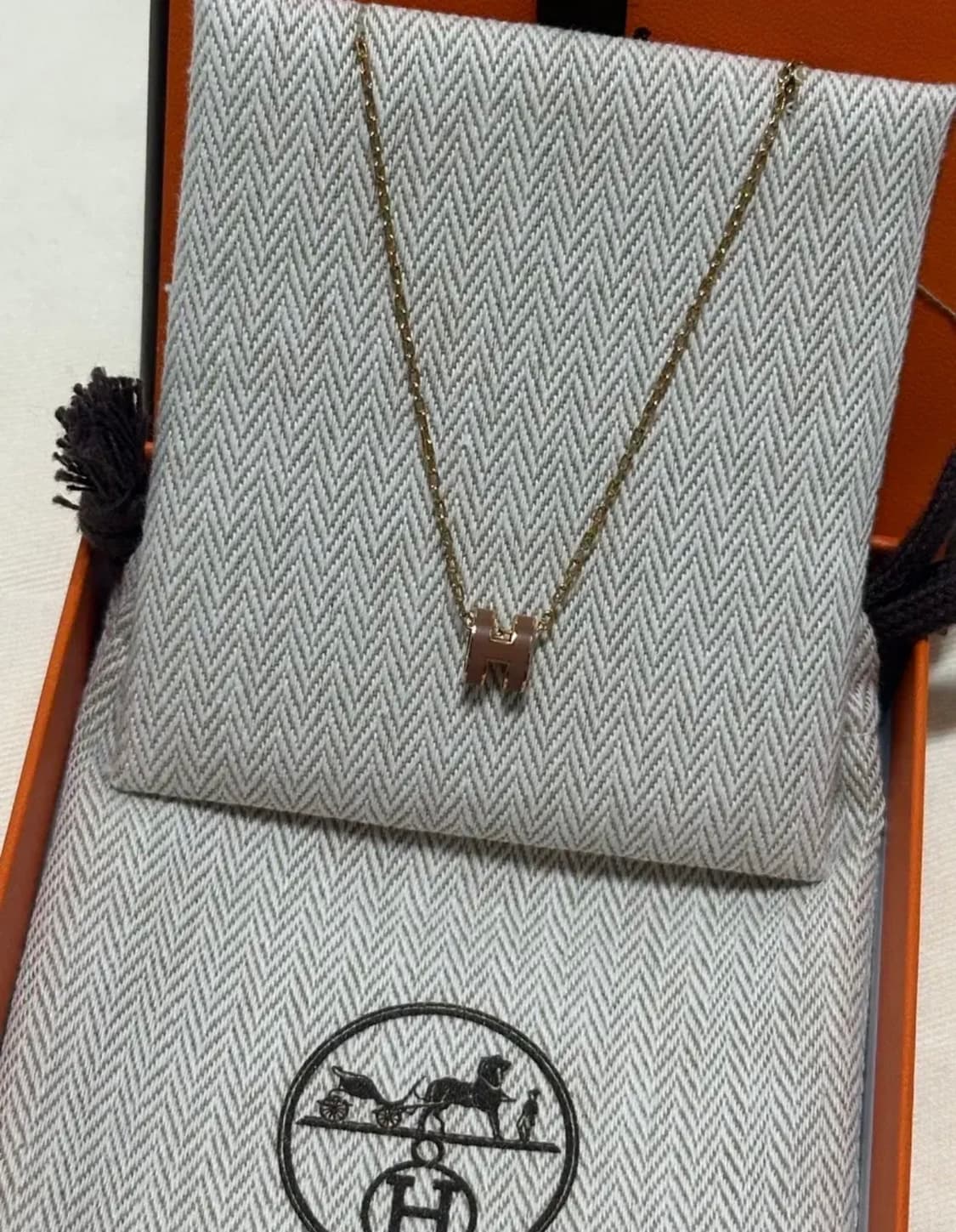 에르메스 미니팝아슈 목걸이 상품이미지1