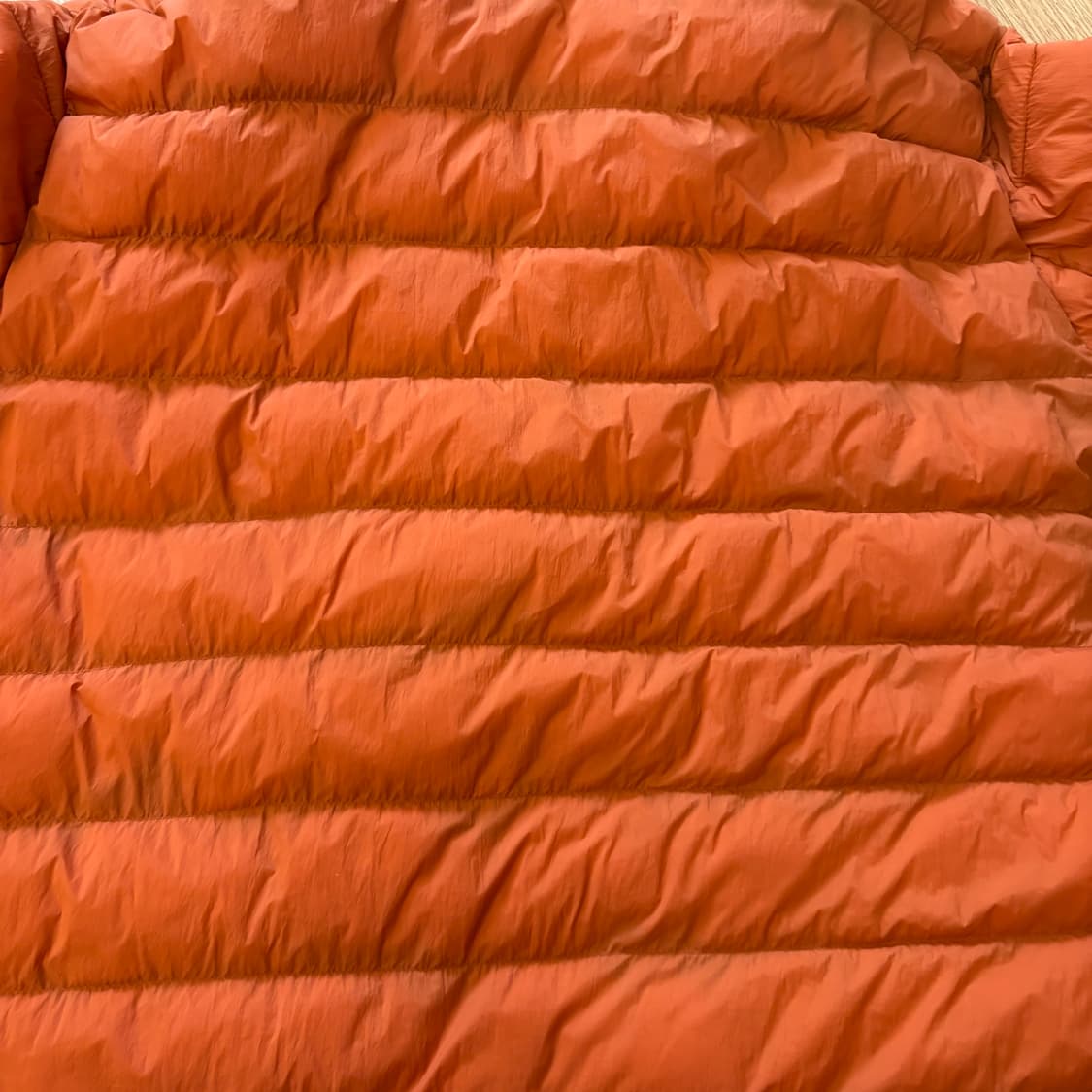 휠라 오렌지색 패딩 점퍼 100 상품이미지8