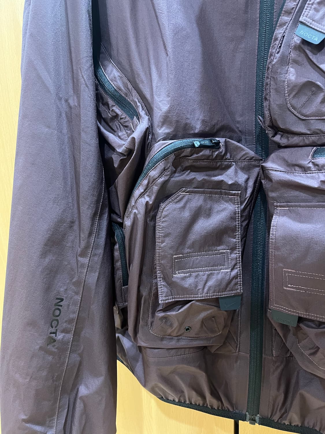 나이키 x 트레이크 녹타 NRG LR 트랙 자켓 다크 와인 상품이미지5