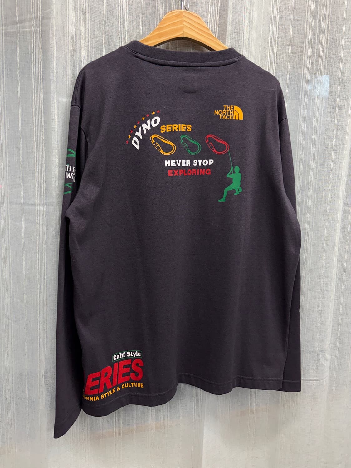 노스페이스 다이노시리즈 클라이밍 롱슬리브 긴팔티 상품이미지5