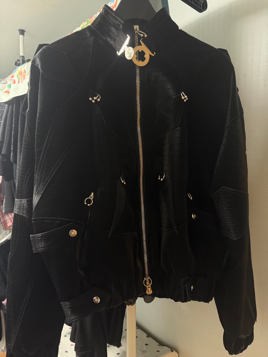 아워플랜 드래곤 슬레이어 레더자켓 상품이미지2