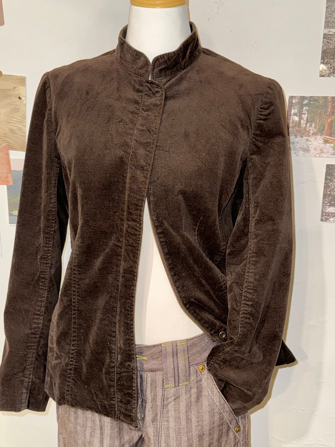 eddie bauer 벨벳 자켓 상품이미지2