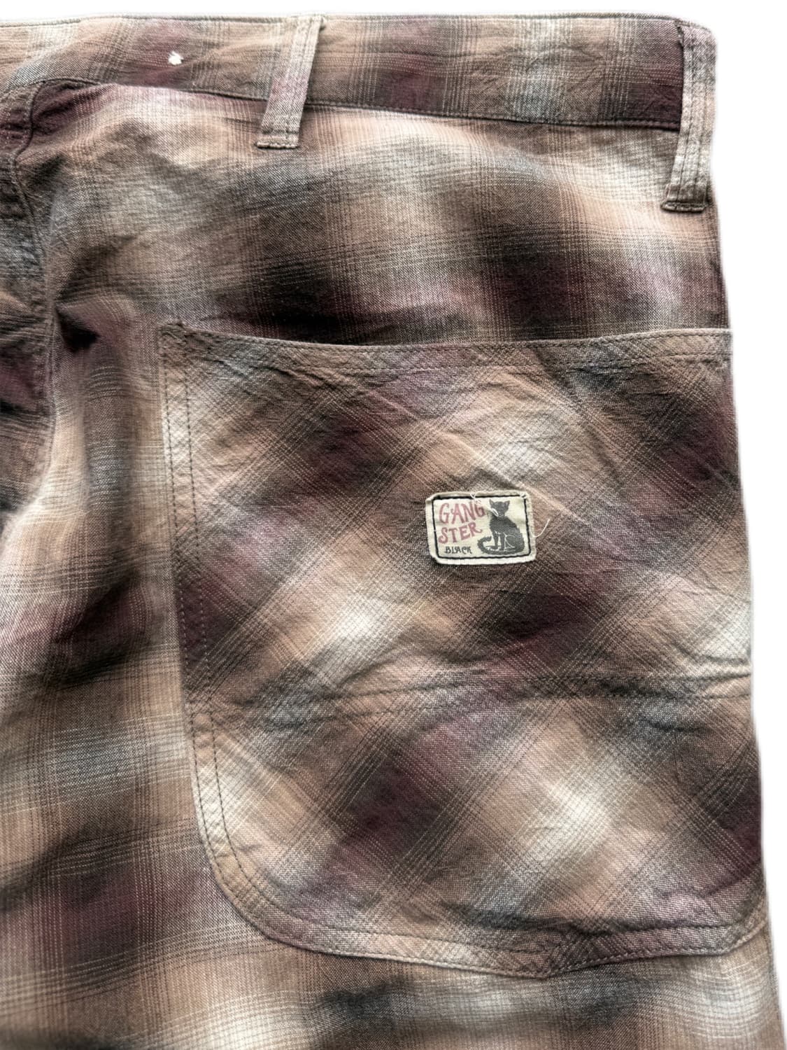 갱스터빌 옴브레 체크팬츠 XL(-37in) 상품이미지6