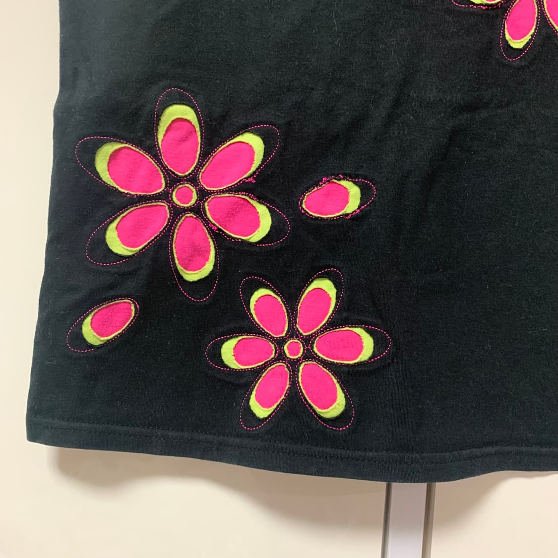 모리걸하구미 빈티지 꽃무늬 민소매 슬리브 상품이미지2