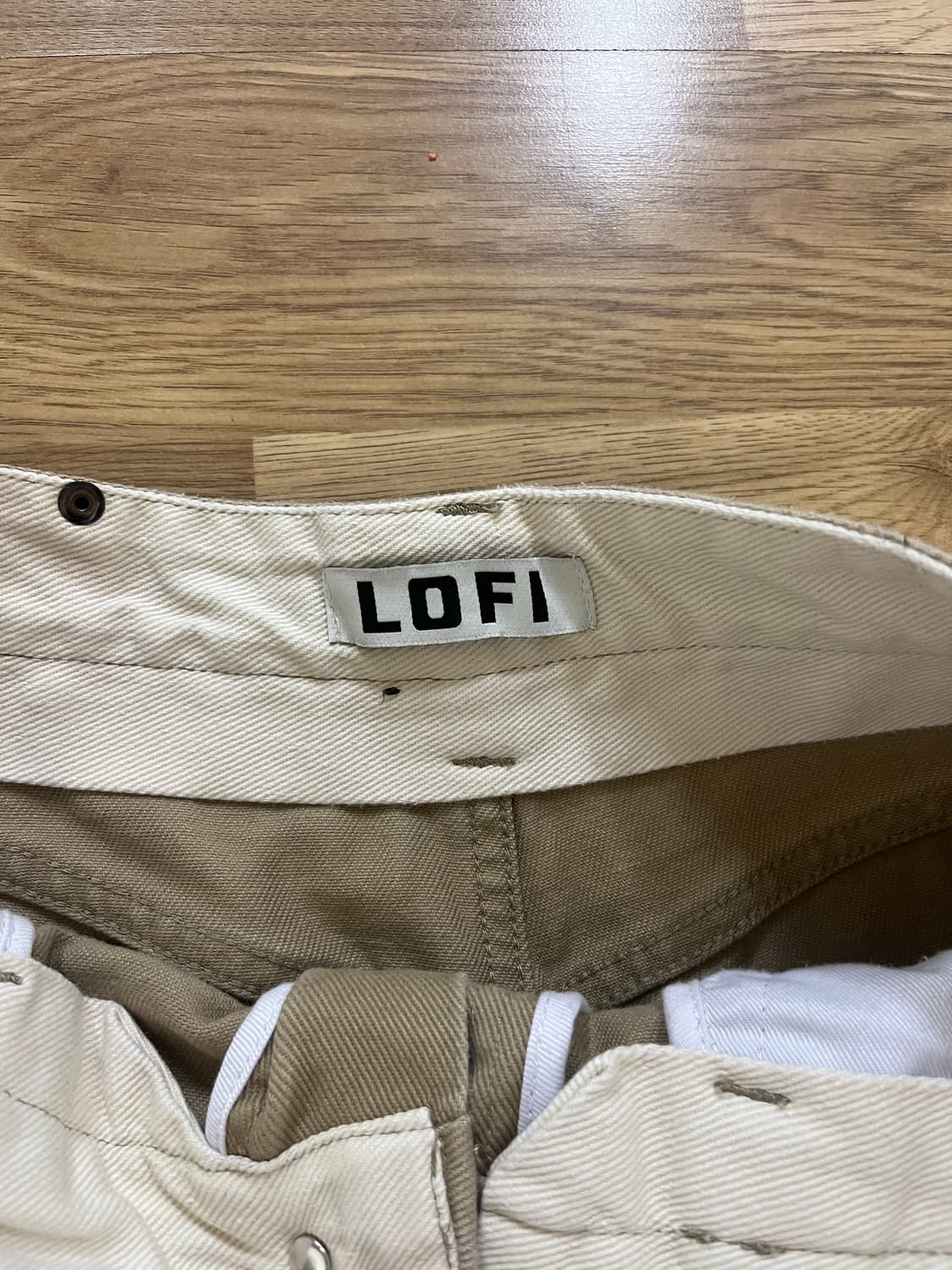 Lofi 와이드 치노팬츠 상품이미지5