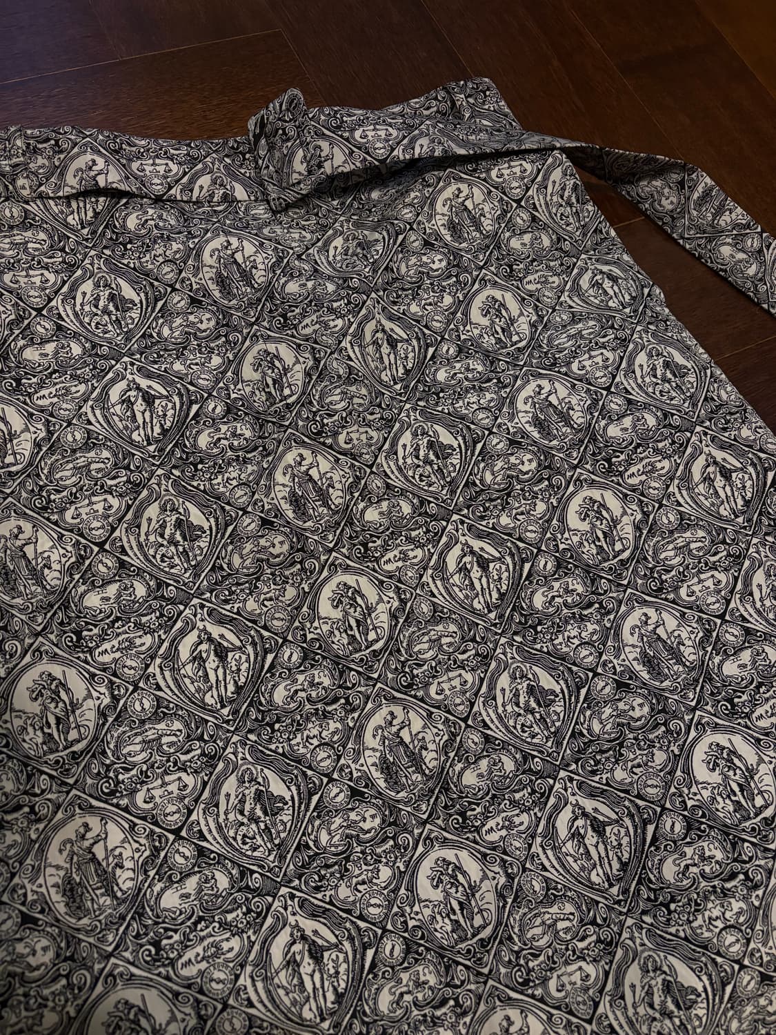 잉크 슬릿 롱스커트 상품이미지7