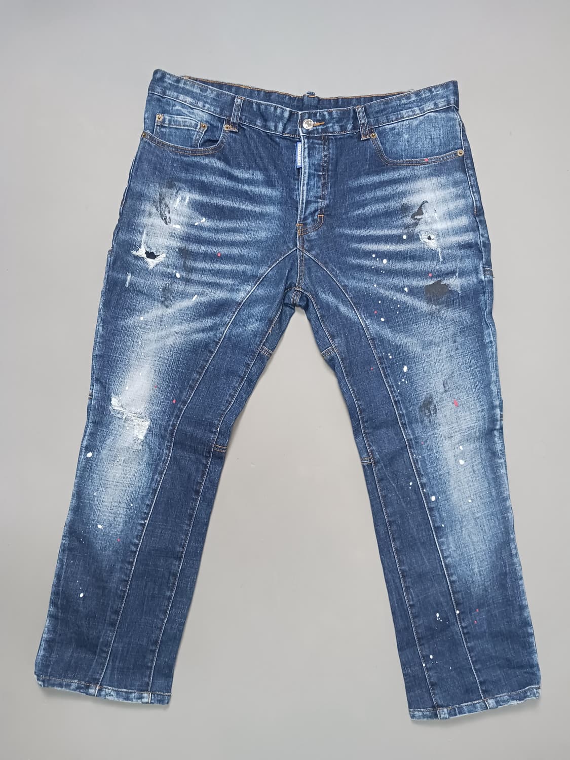 [38] 디스퀘어드2 더티오일워싱 타이디바이커진 청바지 상품이미지1