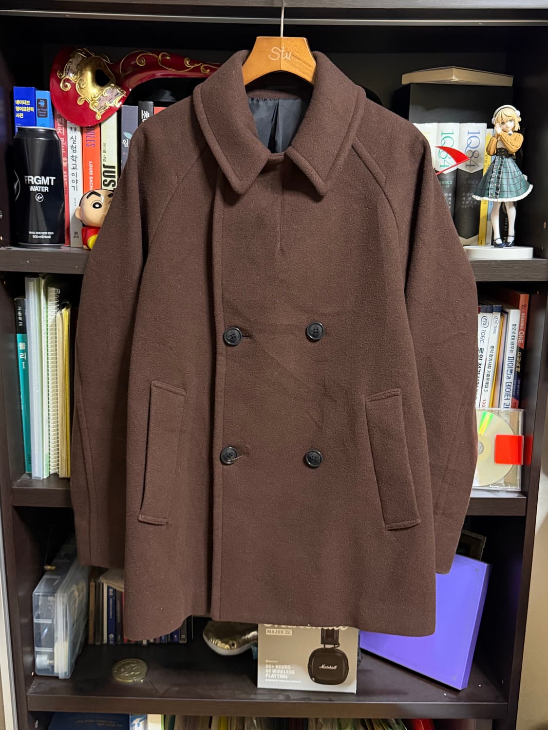 유나이티드 애로우즈 메리노 울 피코트 상품이미지2