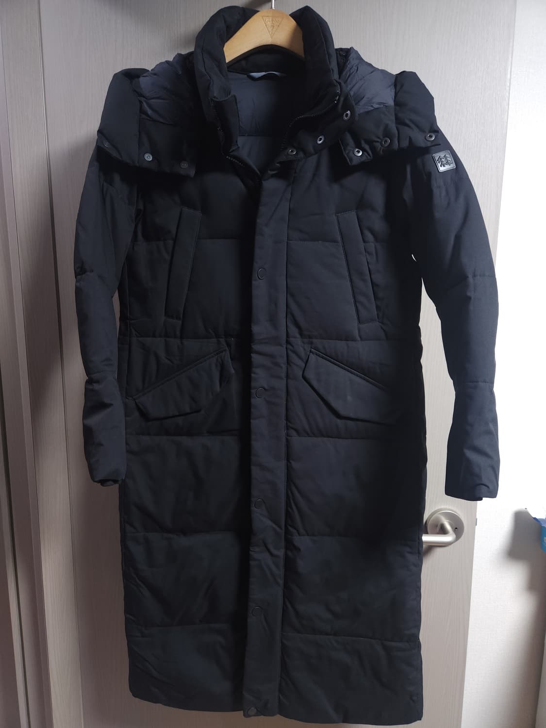 코오롱 거위털 롱패딩, S 상품이미지1