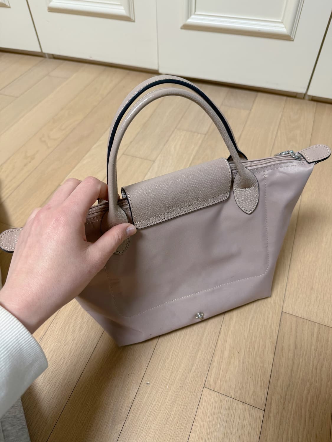 롱샴 토트백 베이지핑크 상품이미지3