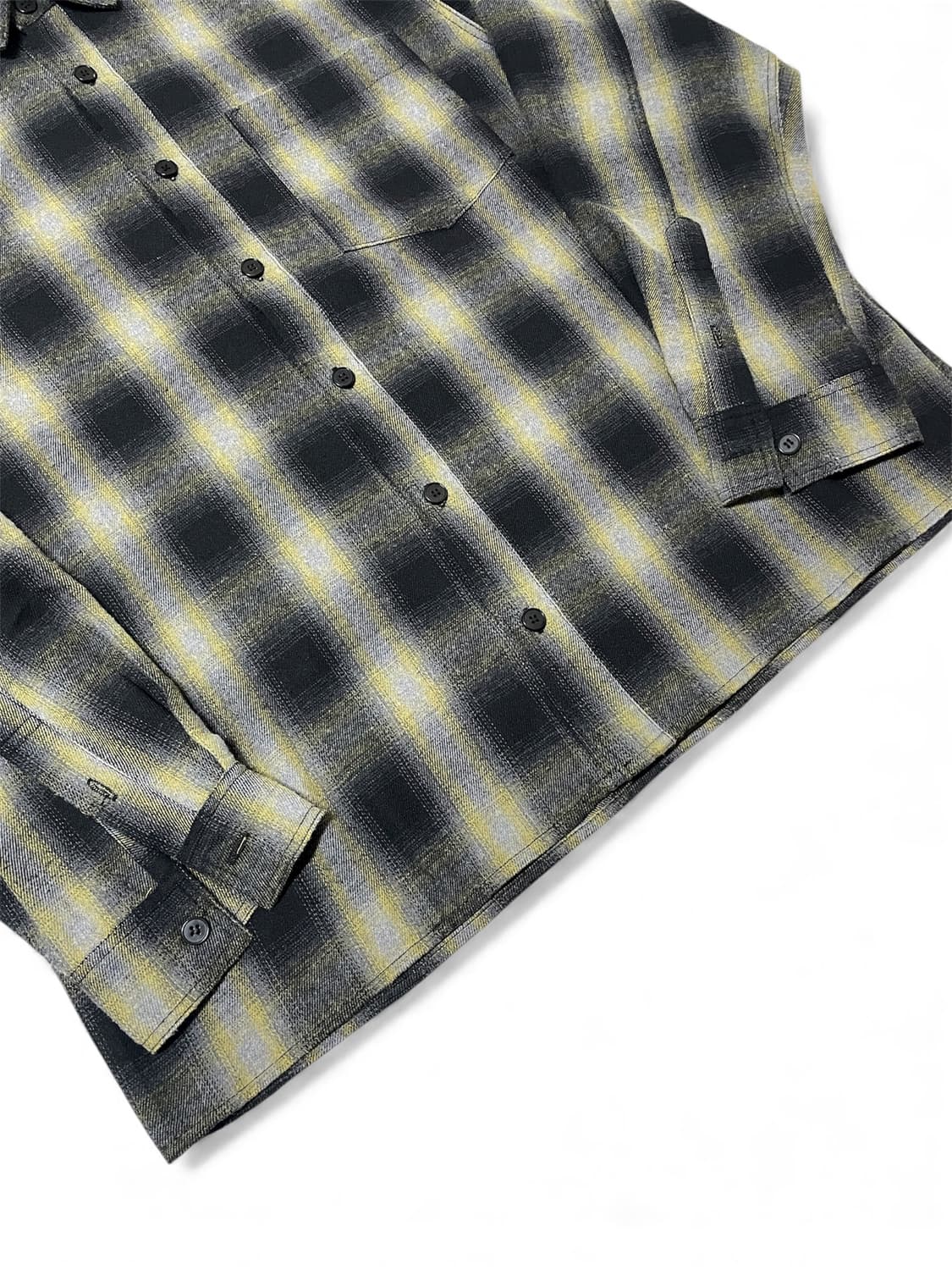 HTAE 80s American Check Shirts Yellow 3 상품이미지3