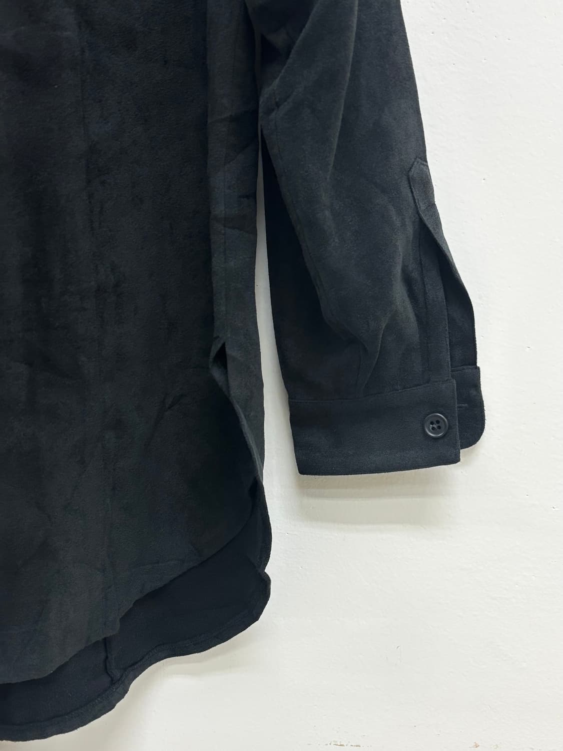 빈티지 블랙 벨벳 셔츠 상품이미지8